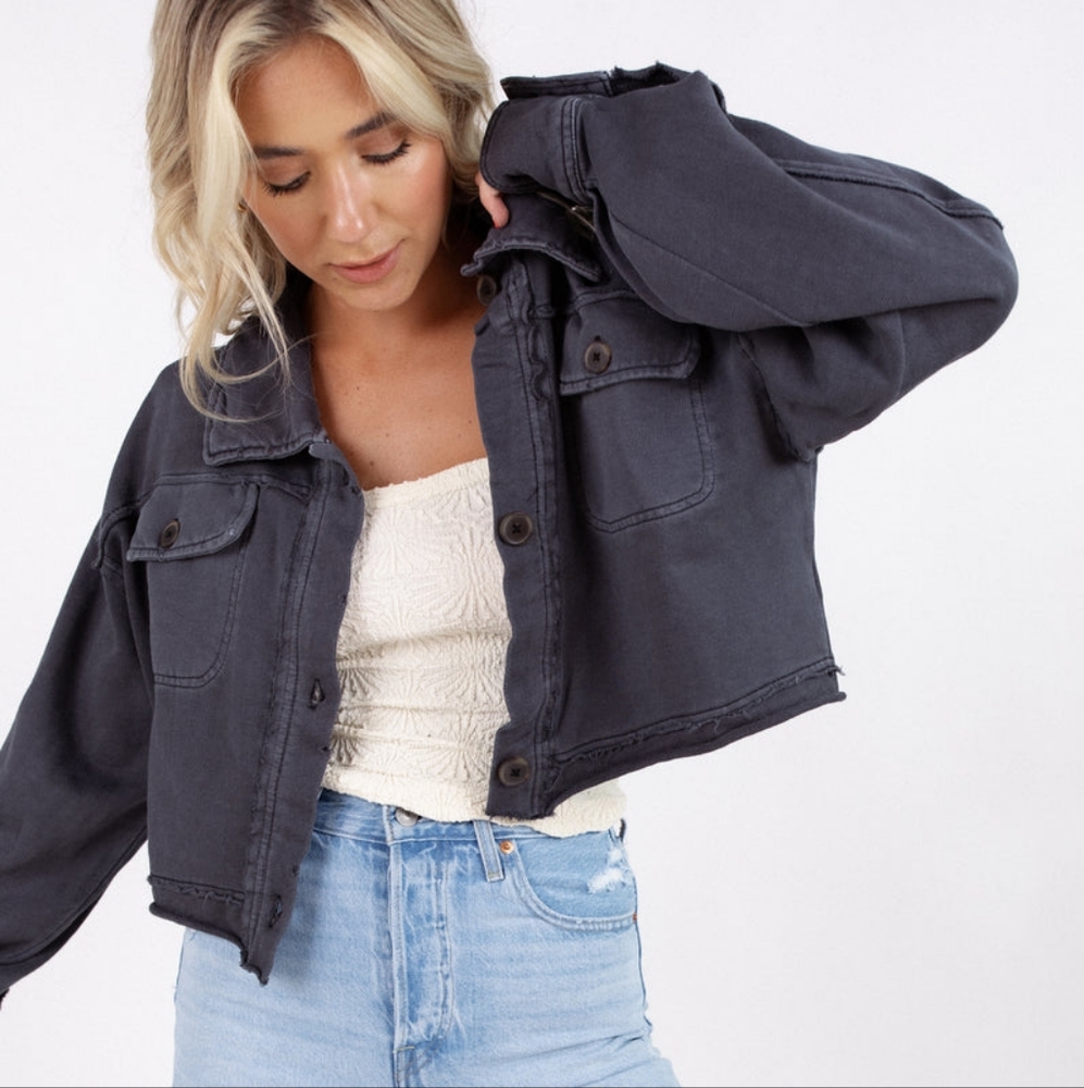 Free People Saturday shirt/jacket S - Picture 4 of 7